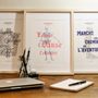 Poster - Art print Dare the Courage to be You - L'ATELIER LETTERPRESS