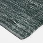 Rugs - SKIN RUG - In blue gray woven leather 120x170 - ALECTO