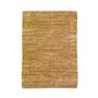Autres tapis - TAPIS SKIN - Tapis en cuir tressé jaune 160x230. - ALECTO