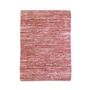Other caperts - TAPIS SKIN - Powdery pink braided leather rug 190x290 - ALECTO