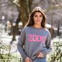 Apparel - Personalised Women's Code Sweatshirt  - LA VIE EST BELGE