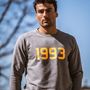 Apparel - Men's Code Sweatshirt Customizable  - LA VIE EST BELGE