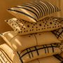 Fabric cushions - LAKEER embroidered cushion cover  - NO-MAD 97% INDIA