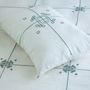 Fabric cushions - VAYU Embroidered Cushion Cover - NO-MAD 97% INDIA