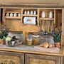 Meubles de cuisines  - Armoire de cuisine laquée et peinte à la main - INTERIORS ITALIA