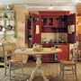 Kitchens furniture - Lacquered and Hand-painted kitchen cabinet - INTERIORS ITALIA