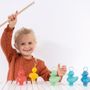 Loisirs créatifs pour enfant - Scratch Active Play: SET de 6 CANARDS DE PÊCHES 'RÉCIF DE CORAIL' avec 2 CANNES à PÊCHES - SCRATCH EUROPE