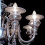 Hanging lights - Amethist Murano glass Chandelier - GALLIANO FERRO