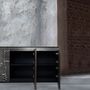 Sideboards - Metallic python cabinet - VIYA HOME