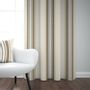 Curtains and window coverings - Espelette Argile Cotton Curtain - LA MAISON JEAN-VIER