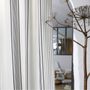 Curtains and window coverings - Berrain Fusain Cotton and Linen Curtain - LA MAISON JEAN-VIER