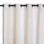 Curtains and window coverings - Cotton and Linen Curtain Saint-Jean-De-Luz Blanc - LA MAISON JEAN-VIER