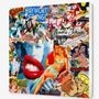 Fabric cushions - “Love at all costs” Collage Limited Edition - L'ATELIER D'ANGES HEUREUX