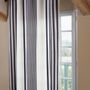 Curtains and window coverings - Ainhoa Réglisse cotton curtain - LA MAISON JEAN-VIER