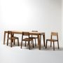 Dining Tables - MeliMelo table in solid walnut - DELAVELLE
