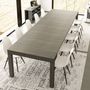 Dining Tables - MAYA 110XL - Extendable console table in massive wood - ARREDO CREATIVO