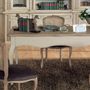 Writing desks - PR621 - French Provincial writing desk with 3 drawers and oak top - INTERIORS ITALIA