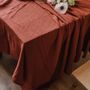 Linge de table textile - Nappe en double gaze de coton - LES PENSIONNAIRES