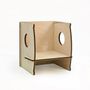 Children's tables and chairs - Dindola, the three in one chair - NINIDESIGN