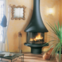 Decorative objects - Wall mounted wood fireplace MARINA 993 - JC BORDELET