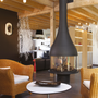 Decorative objects - XL ALEXIA 995 Central Wood Fireplace - JC BORDELET