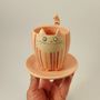 Mugs - "Cat Cat" MUG cup - PACHAMAMA DI E. OCCHI LABORATORIO ARTIGIANO DI CERAMICA