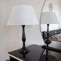 Table lamps - 017/G/Nero Lucido Lamp - DI BENEDETTO LAMPADE