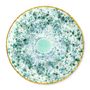 Everyday plates - Coupe Platter Blue Marble - CORALLA MAIURI