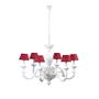 Suspensions - Lustre 713/6/bianco - DI BENEDETTO LAMPADE