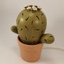 Céramique - Lampe à cactus - PACHAMAMA DI E. OCCHI LABORATORIO ARTIGIANO DI CERAMICA
