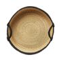 Decorative objects - CARRY BASKET - Natural - Black HDL - MUUÑ