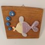 Decorative objects - Fish to hang - Decorative object - PACHAMAMA DI E. OCCHI LABORATORIO ARTIGIANO DI CERAMICA