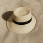 Hats - Riviera Hat Black - LASTELIER