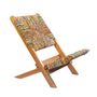 Verandas - BUMMER LOUNGE CHAIR IN RECYCLED FOOD PACKAGING - RUE RANGOLI