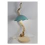 Table lamps - Lamp “Natura” - light blue - TODINI SCULTURE