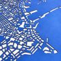 Autres décorations murales - Naples cuir carte de ville - Décoration murale - FRANK&FRANK
