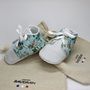 Children's apparel - Baby shoes, unique creation, 6/9 months - ATELIER  BAUDRAN