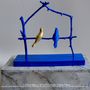 Sculptures, statuettes et miniatures - Sculpture "Pilotis bleu", édition de 8 exemplaires  - ARTOO ATELIER