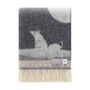 Throw blankets - Fox and Rose Pure Wool Throw - 130 x 190 cm - J.J. TEXTILE LTD