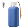Gifts -  REUSABLE GLASS BOTTLE TRUE BLUE (600ml)  SQUIREME. Y1 SUSTAINABLE - SQUIREME.