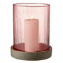 Vases - BITZ Hurricane w. LED candle 24 cm - BITZ