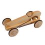 Children's arts and crafts - The Car of Ettore - elastic car to manufacture - made of wood - MANUFACTURE EN FAMILLE