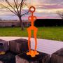 Sculptures, statuettes and miniatures - Kooki® Neon 80 cm Tangerine Outdoor - L'ATELIER DES CREATEURS