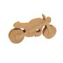 Children's arts and crafts - Ma Jolie Bécane, a wooden bike with an elastic band launcher, a family building project - MANUFACTURE EN FAMILLE