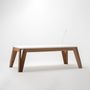 Coffee tables - MeliMélo coffee table in wood and resin - DELAVELLE