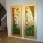 Unique pieces - Inspiration of Gustav Klimt - HISTORYA
