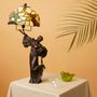 Sculptures, statuettes and miniatures - Table lamp with lady - ART’Ù FIRENZE
