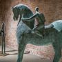 Sculptures, statuettes and miniatures - Cavallo sculpture with Angioletto by Paolo Staccioli - ART’Ù FIRENZE