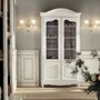 Bookshelves - French Provincial two shaped doors cabinet - INTERIORS ITALIA