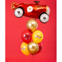 Decorative objects - Balloons 30cm: Happy Birthday, Plane, Faces, Farm, Deer - PARTYDECO